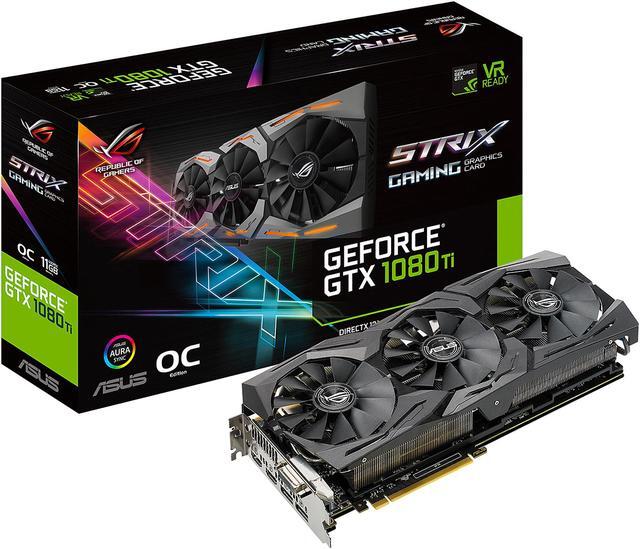 Alt view image 6 of 6 - ASUS ROG GeForce GTX 1080 Ti 11GB GDDR5X PCI Express 3.0 Graphics Card STRIX-GTX1080TI-O11G-GAMING