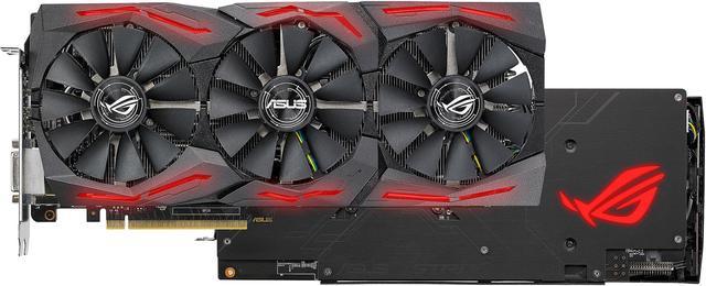 Open Box: ASUS ROG Strix Radeon RX 580 T8G Gaming Top OC Edition