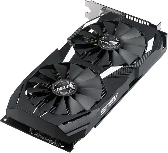 Alt view image 4 of 7 - ASUS Radeon RX 580 O4G Dual-fan OC Edition GDDR5 DP HDMI DVI VR Ready AMD Graphics Card (DUAL-RX580-O4G)