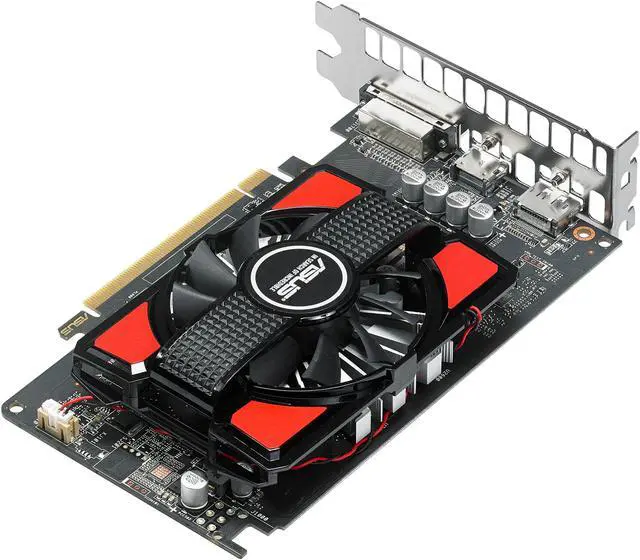 Alt view image 4 of 6 - ASUS Radeon RX 550 4G GDDR5 DP HDMI DVI AMD Graphics Card (RX550-4G)