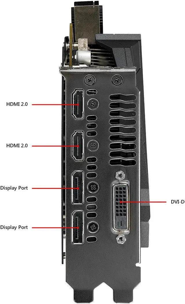 Alt view image 2 of 5 - ASUS ROG Poseidon GeForce GTX 1080 TI 11GB Platinum Edition DP HDMI DVI Gaming Graphics Card (ROG-POSEIDON-GTX1080TI-P11G-GAMING)