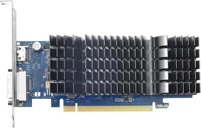 Alt view image 2 of 5 - ASUS GeForce GT 1030 DirectX 12 GT1030-SL-2G-BRK 2GB 64-Bit GDDR5 PCI Express 3.0 HDCP Ready Video Card