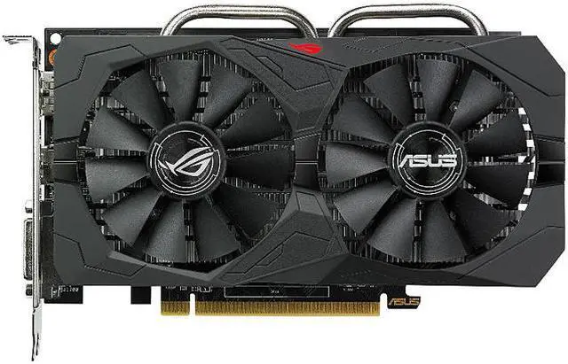 Main image of ASUS ROG Strix Radeon RX 560 O4G EVO Gaming OC Edition GDDR5 DP HDMI DVI AMD Graphics Card (ROG-STRIX-RX560-O4G-EVO-GAMING)