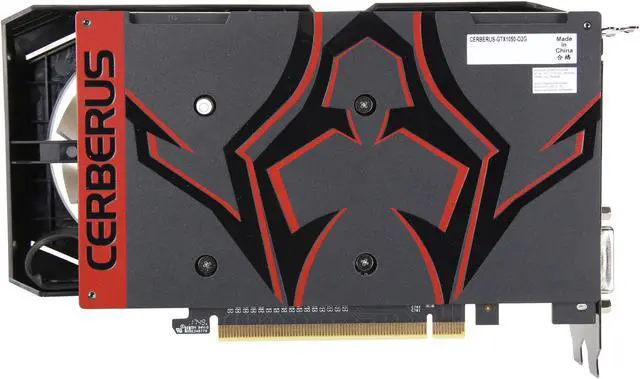 Alt view image 6 of 7 - ASUS GeForce GTX 1050 2GB GDDR5 PCI Express 3.0 Graphics Card CERBERUS-GTX1050-O2G