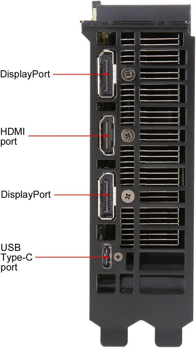 Alt view image 5 of 7 - ASUS GeForce RTX 2080 Ti 11G Turbo Edition GDDR6 HDMI DP 1.4 Type-C Graphics Card