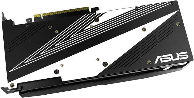 Alt view image 4 of 5 - ASUS GeForce RTX 2080 Overclocked 8G GDDR6 Dual-Fan Edition VR Ready HDMI DP 1.4 USB Type-C Graphics Card (DUAL-RTX2080-O8G)