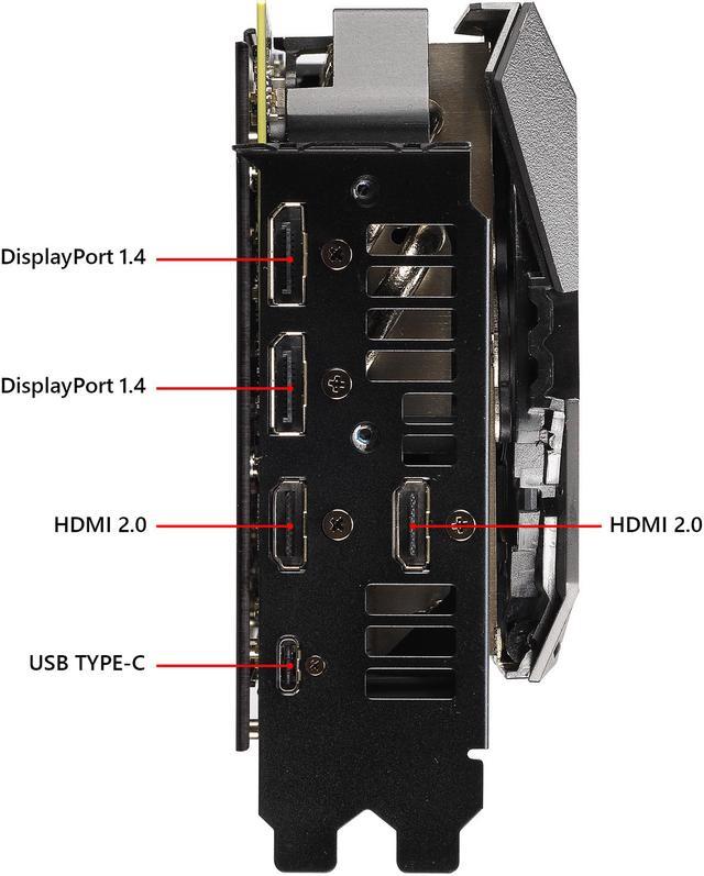 Alt view image 5 of 6 - ASUS ROG Strix GeForce RTX 2080 Ti 11GB GDDR6 PCI Express 3.0 SLI Support Graphics Card ROG-STRIX-RTX2080TI-A11G-GAMING