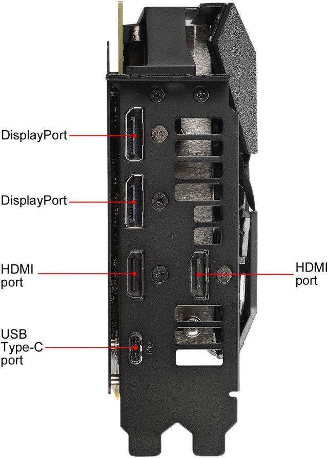 Alt view image 6 of 6 - ASUS ROG Strix GeForce RTX 2070 8GB GDDR6 PCI Express 3.0 Graphics Card ROG-STRIX-RTX2070-A8G-GAMING