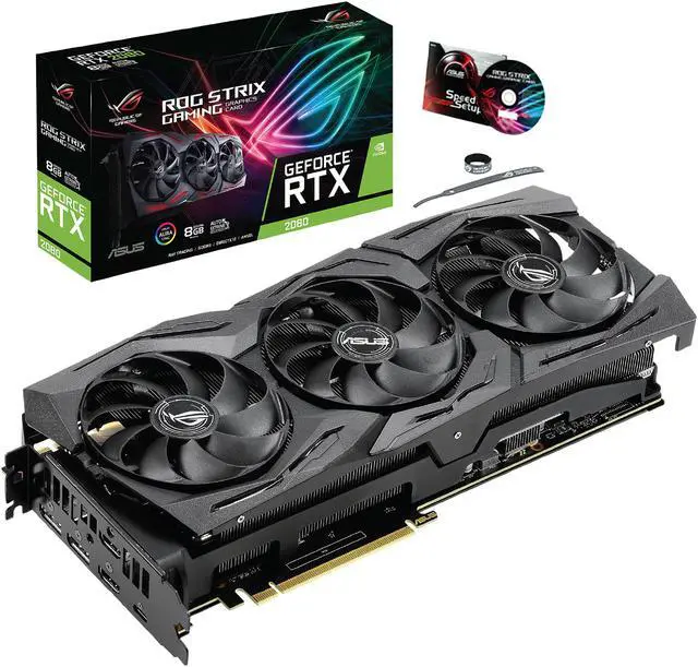 Alt view image 5 of 5 - ASUS ROG STRIX GeForce RTX 2080 8G GDDR6 HDMI DP 1.4 USB Type-C Gaming Graphics Card (ROG-STRIX-RTX2080-A8G-GAMING)