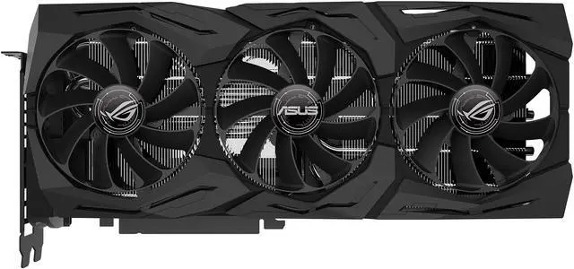 Alt view image 3 of 5 - ASUS ROG STRIX GeForce RTX 2080 8G GDDR6 HDMI DP 1.4 USB Type-C Gaming Graphics Card (ROG-STRIX-RTX2080-8G-GAMING)