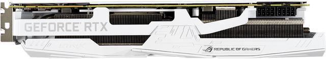 Alt view image 3 of 7 - ASUS ROG STRIX GeForce RTX 2080 TI Overclocked O11G GDDR6 HDMI DP 1.4 USB Type-c  (ROG-STRIX-RTX2080TI-O11G-WHITE-GAMING)