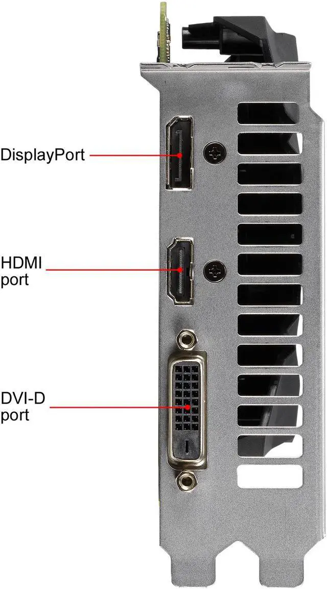 Alt view image 4 of 4 - ASUS GeForce GTX 1660 6GB Phoenix Fan Edition HDMI DP DVI Graphics Card (PH-GTX1660-6G)
