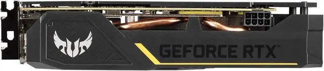 Alt view image 3 of 6 - ASUS TUF Gaming GeForce RTX 2060 OC Edition 6GB GDDR6 VR Ready HDMI 2.0b DP 1.4 Auto Extreme Graphics Card (TUF-RTX2060-O6G-GAMING)