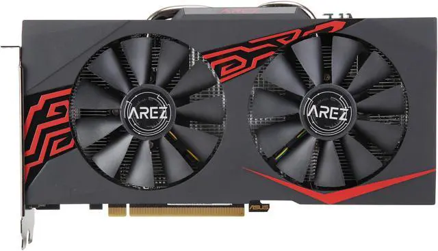 Alt view image 2 of 6 - ASUS AREZ Expedition Radeon RX 570 8GB GDDR5 PCI Express 3.0 CrossFireX Support Graphics Card AREZ-EX-RX570-O8G