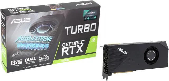 Alt view image 6 of 6 - ASUS Turbo GeForce RTX 2080 8GB GDDR6 PCI Express 3.0 SLI Support Graphics Card TURBO-RTX2080-8G-EVO