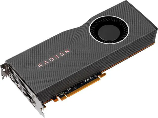 Alt view image 2 of 8 - ASUS Radeon RX 5700 XT PCIe 4.0 VR Ready Graphics Card with 8GB GDDR6 Memory and Support for up to 6 Monitors (RX5700XT-8G)