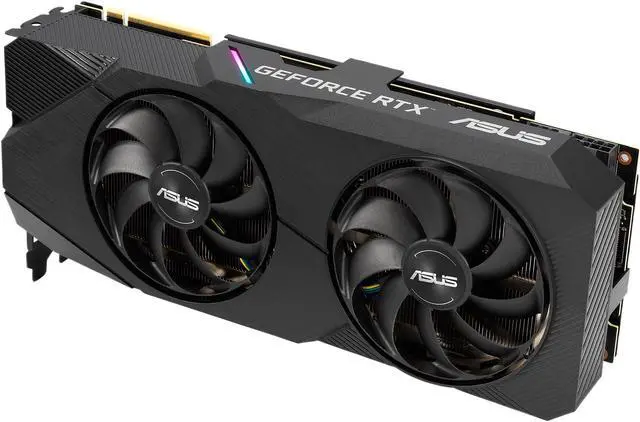 Alt view image 5 of 13 - ASUS GeForce RTX 2080 SUPER Overclocked 8G GDDR6 Dual-Fan EVO Edition VR Ready HDMI DisplayPort 1.4 Graphics Card (DUAL-RTX2080S-O8G-EVO)