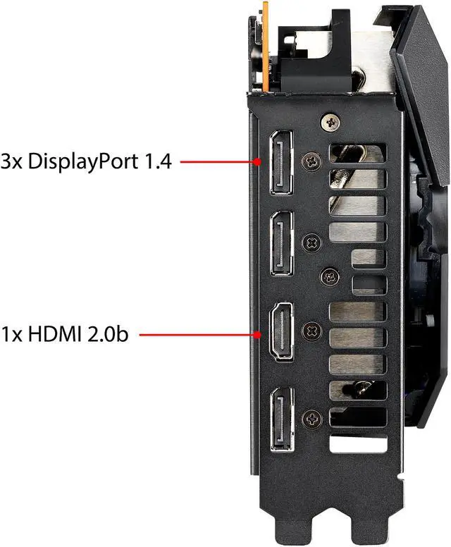 Alt view image 4 of 9 - ASUS ROG STRIX AMD Radeon RX 5700 Overclocked 8G GDDR6 HDMI DisplayPort Gaming Graphics Card (ROG-STRIX-RX5700-O8G-GAMING)