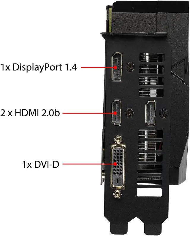 Alt view image 5 of 8 - ASUS GeForce RTX 2060 Advanced Overclocked 6G GDDR6 Dual-Fan EVO Edition VR Ready HDMI DisplayPort DVI Graphics Card (DUAL-RTX2060-A6G-EVO)