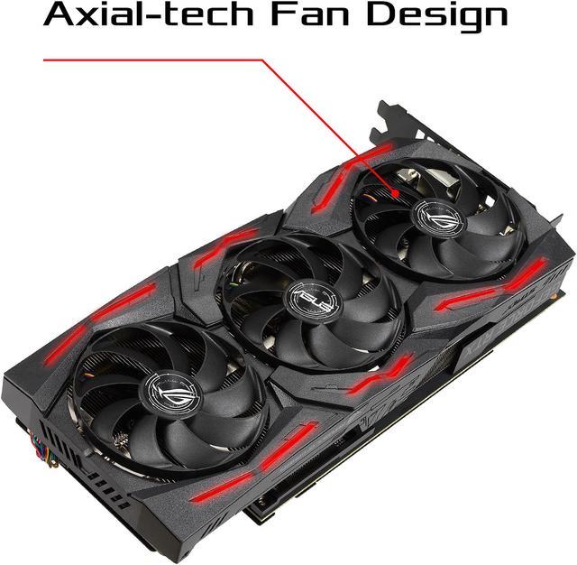 Asus ROG Strix ROG-STRIX-RTX2060S-A8G-EVO-GAMING GeForce RTX 2060 SUPER  Graphic Card - 8GB GDDR6