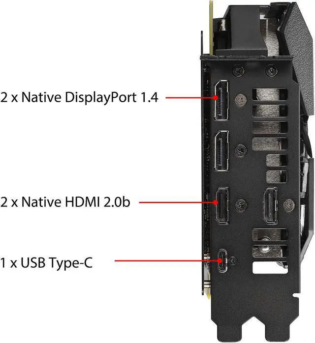 Alt view image 4 of 7 - Asus ROG Strix ROG-STRIX-RTX2060S-A8G-EVO-GAMING GeForce RTX 2060 SUPER Graphic Card - 8GB GDDR6