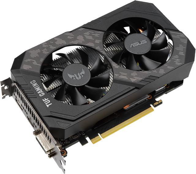 ASUS TUF Gaming GeForce GTX 1650 SUPER Overclocked 4GB Edition HDMI DP DVI  Gaming Graphics Card (TUF-GTX1650S-O4G-GAMING)