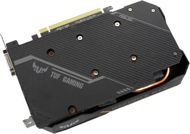 Alt view image 5 of 8 - ASUS TUF Gaming GeForce GTX 1650 SUPER Overclocked 4GB Edition HDMI DP DVI Gaming Graphics Card (TUF-GTX1650S-O4G-GAMING)