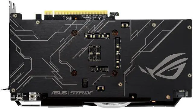 Alt view image 4 of 8 - ASUS ROG Strix GeForce GTX 1660 SUPER Advanced 6GB Edition GDDR6 HDMI 2.0 DP 1.4 Gaming Graphics Card (ROG-STRIX-GTX1660S-A6G-GAMING)