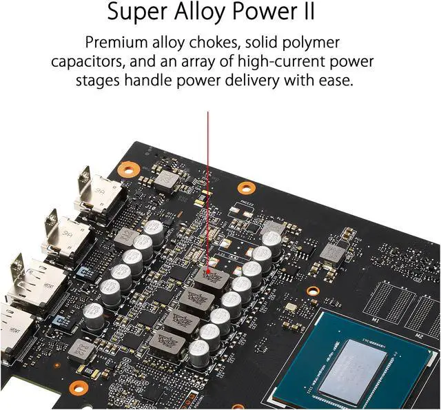 Alt view image 3 of 8 - ASUS ROG Strix GeForce GTX 1650 SUPER Advanced 4GB Edition GDDR6 HDMI 2.0 DP 1.4 Gaming Graphics Card (ROG-STRIX-GTX1650S-A4G-GAMING)