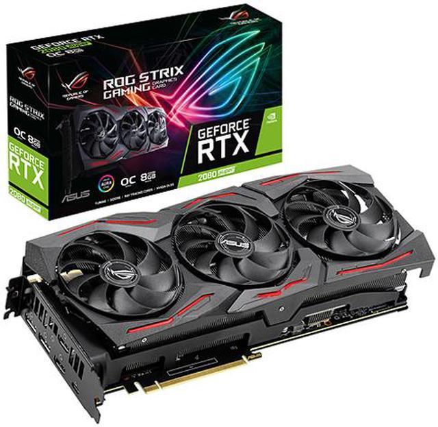 ASUS ROG STRIX GeForce RTX 2080 SUPER 8GB GDDR6 PCI Express 3.0 SLI Support  Video Card ROG-STRIX-RTX2080S-O8G-GAMING