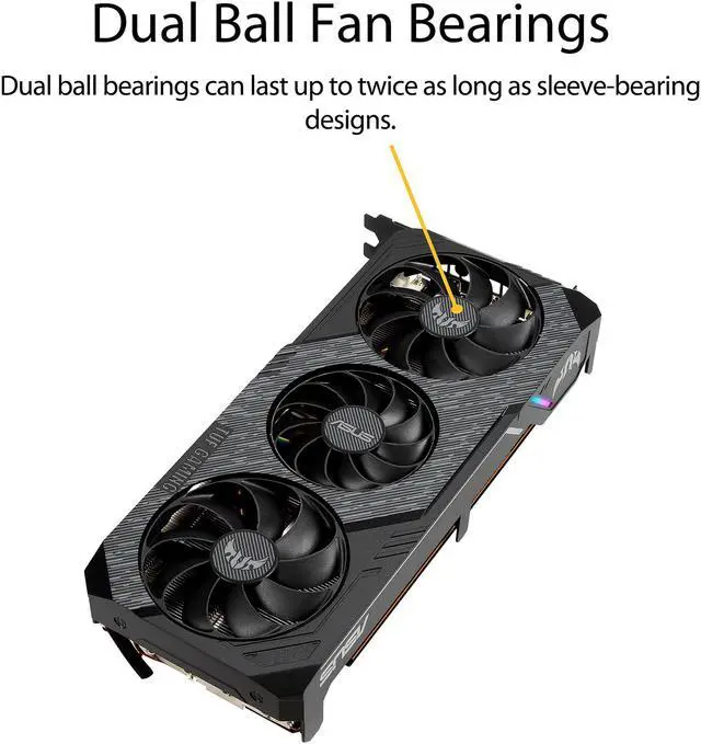Alt view image 5 of 8 - ASUS TUF Gaming X3 Radeon RX 5600 XT 6GB GDDR6 PCI Express 4.0 Graphics Card TUF 3-RX5600XT-O6G-EVO-GAMING