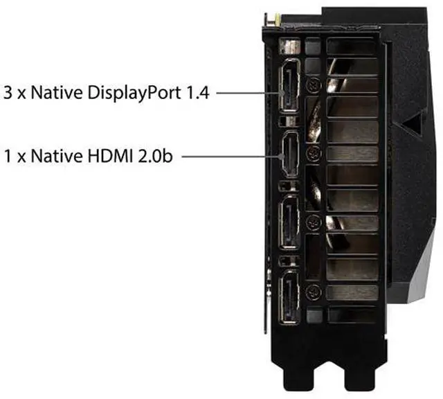 Alt view image 5 of 7 - ASUS Dual GeForce RTX 2070 SUPER 8GB GDDR6 PCI Express 3.0 x16 SLI Support Graphics Card DUAL-RTX2070S-A8G-EVO