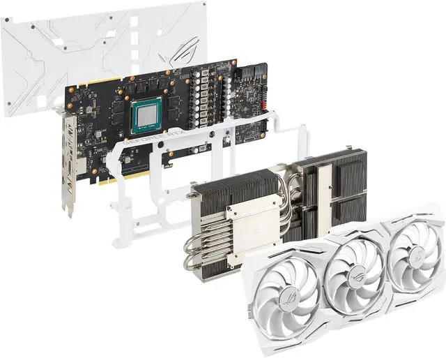 Alt view image 4 of 7 - ASUS ROG STRIX GeForce RTX 2080 SUPER 8GB GDDR6 PCI Express 3.0 SLI Support Graphics Card ROG-STRIX-RTX2080S-O8G-WHITE-GAMING