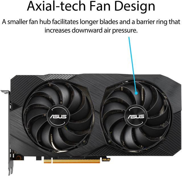 ASUS Dual Radeon RX 5500 XT Video Card DUAL-RX5500XT-O4G-EVO
