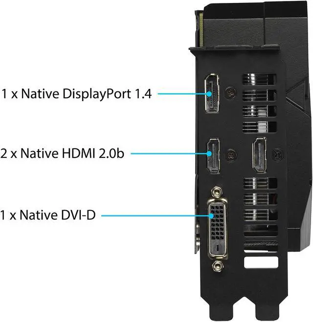 Alt view image 5 of 7 - ASUS Dual GeForce RTX 2070 8GB GDDR6 PCI Express 3.0 Graphics Card DUAL-RTX2070-O8G-EVO-V2