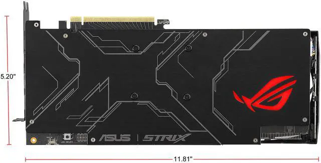 Alt view image 6 of 7 - ASUS ROG STRIX GeForce RTX 2060 6GB GDDR6 PCI Express 3.0 Graphics Card ROG-STRIX-RTX2060-O6G-EVO-GAMING