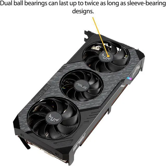 Alt view image 5 of 8 - ASUS TUF Gaming X3 Radeon RX 5700 XT 8GB GDDR6 PCI Express 4.0 Graphics Card TUF 3-RX5700XT-O8G-EVO-GAMING