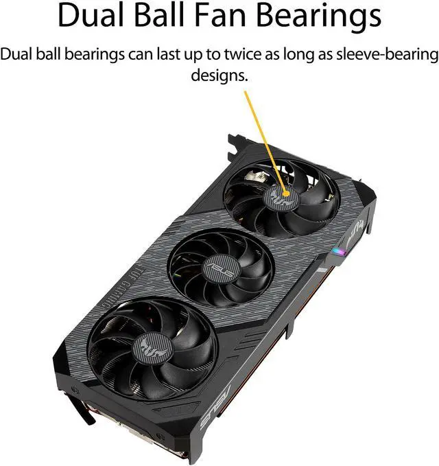 Alt view image 5 of 8 - ASUS TUF Gaming X3 Radeon RX 5600 XT 6GB GDDR6 PCI Express 4.0 Graphics Card TUF 3-RX5600XT-T6G-EVO-GAMING