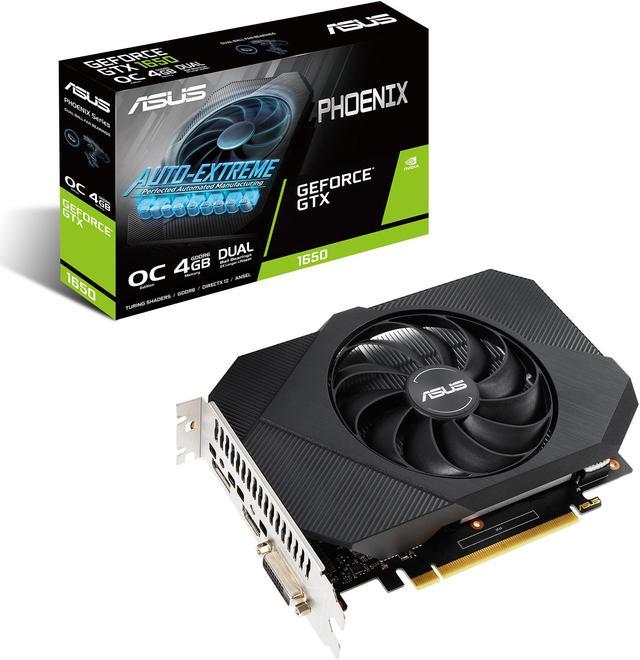 ASUS Phoenix GeForce GTX 1650 Video Card PH-GTX1650-O4GD6 - Newegg.com