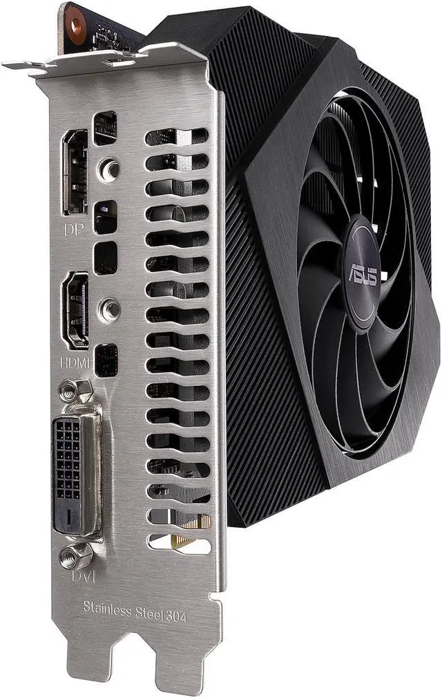 Alt view image 4 of 7 - ASUS Phoenix GeForce GTX 1650 4GB GDDR6 PCI Express 3.0 Graphics Card PH-GTX1650-O4GD6-P