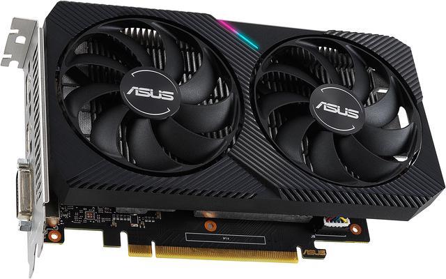 ASUS Dual GeForce GTX 1650 Video Card DUAL-GTX1650-O4GD6-MINI