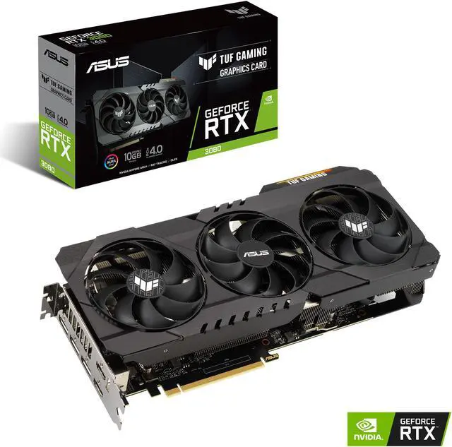 Alt view image 9 of 9 - ASUS TUF Gaming GeForce RTX 3080 TUF-RTX3080-O10G-GAMING Video Card