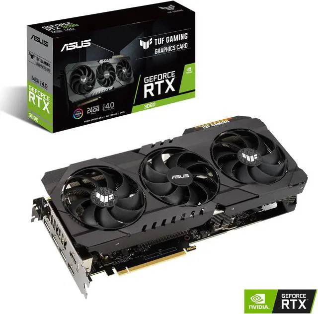 Alt view image 10 of 10 - ASUS TUF Gaming GeForce RTX 3090 TUF-RTX3090-24G-GAMING Video Card