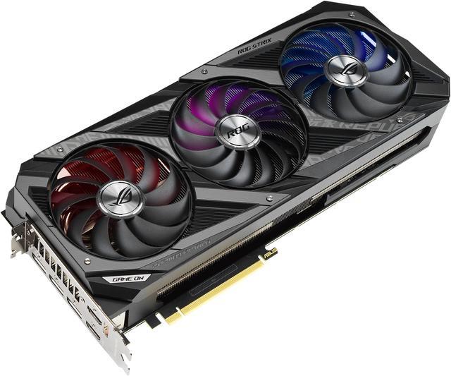 Alt view image 4 of 15 - ASUS ROG Strix GeForce RTX 3090 24GB GDDR6X PCI Express 4.0 SLI Support Graphics Card ROG-STRIX-RTX3090-O24G-GAMING