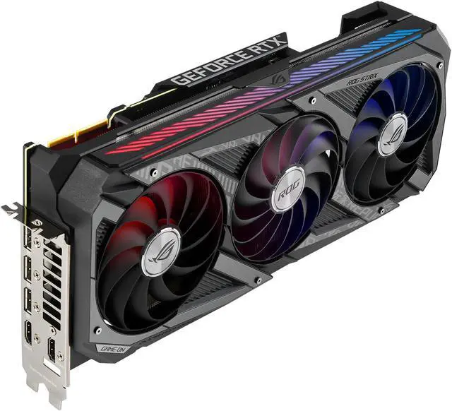 Alt view image 7 of 15 - ASUS ROG Strix GeForce RTX 3090 24GB GDDR6X PCI Express 4.0 SLI Support Graphics Card ROG-STRIX-RTX3090-O24G-GAMING