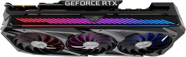 Alt view image 8 of 15 - ASUS ROG Strix GeForce RTX 3090 24GB GDDR6X PCI Express 4.0 SLI Support Graphics Card ROG-STRIX-RTX3090-O24G-GAMING