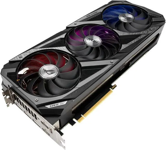 Alt view image 10 of 15 - ASUS ROG Strix GeForce RTX 3090 24GB GDDR6X PCI Express 4.0 SLI Support Graphics Card ROG-STRIX-RTX3090-O24G-GAMING