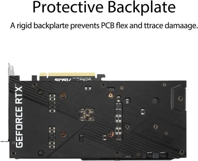 Alt view image 6 of 7 - ASUS Dual GeForce RTX 3070 8GB GDDR6 PCI Express 4.0 Graphics Card DUAL-RTX3070-O8G