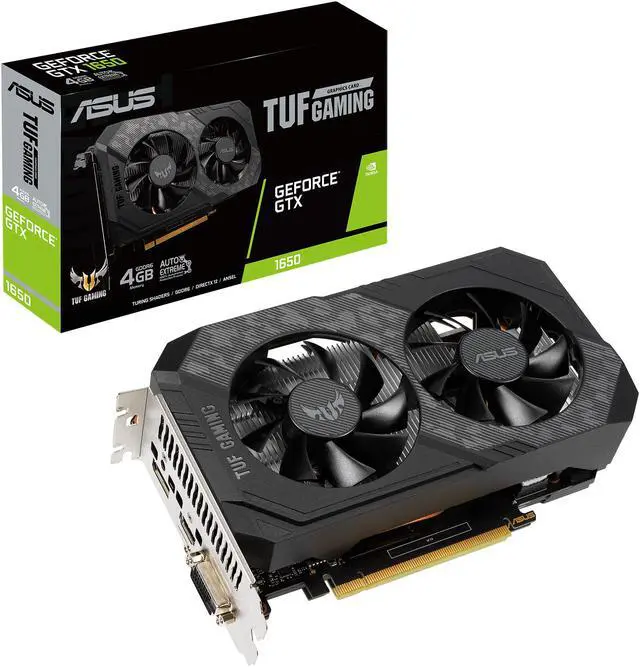 Alt view image 10 of 11 - ASUS TUF Gaming GeForce GTX 1650 4GB GDDR6 PCI Express 3.0 Graphics Card TUF-GTX1650-4GD6-P-GAMING