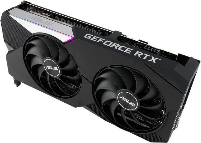 Alt view image 10 of 16 - ASUS Dual GeForce RTX 3060 Ti 8GB GDDR6 PCI Express 4.0 Graphics Card DUAL-RTX3060TI-O8G